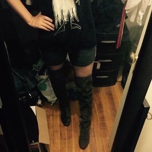 Chinese Laundry Over the Knee Suede Boots